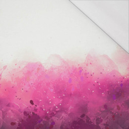 SPECKS (fuchsia) - SINGLE JERSEY PANEL 