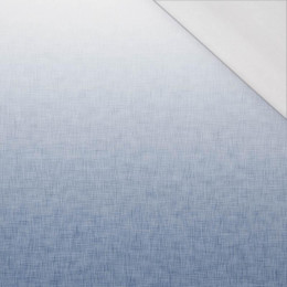 OMBRE / ACID WASH - blue (white) - SINGLE JERSEY PANEL 