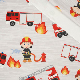 FIRE BRIGADE / fire - looped knit 