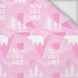 BEARS (adventure) / pink - looped knit 