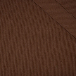 D-135 CHOCOLATE - Ribbed knit fabric