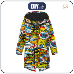 MEN'S PARKA (TOM) - COMIC BOOK - sewing set