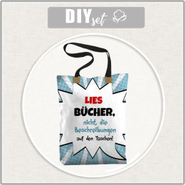 SHOPPER BAG -  Lies Bücher, nicht die Beschreibungen auf den Taschen! - sewing set