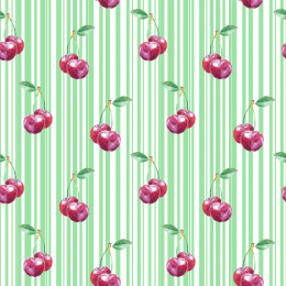CHERRIES / stripes
