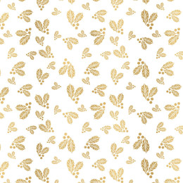 GOLDEN HOLLY (WHITE CHRISTMAS)
