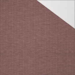 HERRINGBONE / NIGHT CALL / rose quartz - Hydrophobic brushed knit