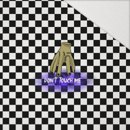 WEDNESDAY Pat. 10 - panel (60cm x 50cm) Hydrophobic brushed knit