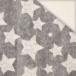 WHITE STARS / vinage look jeans (grey) - Linen 100%