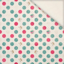 GLITTER DOTS PAT 2 - Slub Weave 