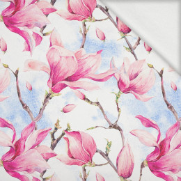 MAGNOLIAS - looped knit fabric with elastane ITY