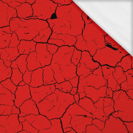 RED SCORCHED EARTH (black)- single jersey with elastane ITY