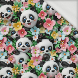 PANDY / FLOWERS PAT. 3 - looped knit fabric