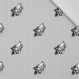SKATER / blue - Cotton woven fabric