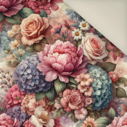 FLOWERS PAT. 2- Upholstery velour 