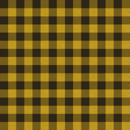 CHECK VICHY - MELANGE MUSTARD