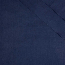 NAVY - Cotton woven fabric