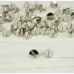 Screw-in RIVET 9 mm - nickel 