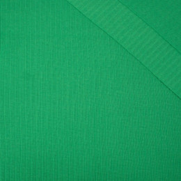 GREEN - Thin ribbed knit