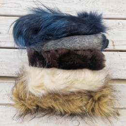 Bundle of Faux Fur Pieces PAT. 2