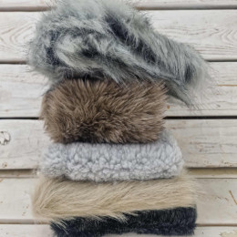 Bundle of Faux Fur Pieces PAT. 7