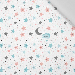 STARRY SKY (PASTEL SKY) - Cotton woven fabric