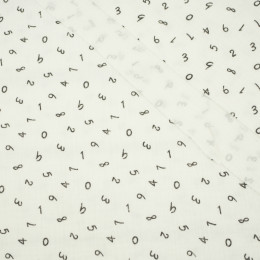 DIGITS / vanilla - cotton muslin