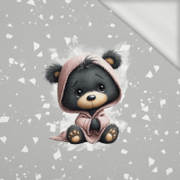 WINTER ANIMALS wz.12 - panel (60cm x 50cm) looped knit