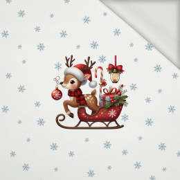 WINTER ANIMALS wz.18 - panel (60cm x 50cm) looped knit