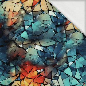 ANIMALS CRACKED wz.3 - looped knit fabric