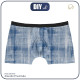 MEN'S BOXER SHORTS - ACID WASH PAT. 2 (blue)