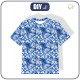 KID’S T-SHIRT- BATIK pat. 1 / classic blue - single jersey