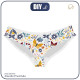 WOMEN'S PANTIES - FOLK BUTTERFLIES / white