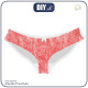 WOMEN'S PANTIES - GRUNGE (red)