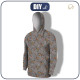 MEN’S HOODIE - HALLOWEEN WEB SKULL - sewing set 