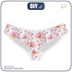 WOMEN'S PANTIES - FLOWERS pat. 4 (pink)