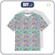 KID’S T-SHIRT- MERMAIDS AND WATERMELONS - single jersey