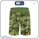 KID`S SHORTS (RIO) - SHARKS MORO - looped knit fabric 