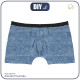 MEN'S BOXER SHORTS - VINTAGE LOOK JEANS (blue) 