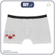 MEN'S BOXER SHORTS - VALENTINE'S HEARTS (HAPPY VALENTINE’S DAY)