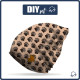 HIP BAG - FLOWER BOUQUET  pat. 4 (gold) / Choice of sizes