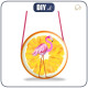 PANEL KIDS POUCH BAG - ZESTY FLAMINGOS