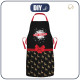 CHRISTMAS APRON - MERRY CHRISTMAS / deers