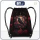 GYM BAG - GOTHIC RAVEN - big