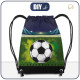 GYM BAG - FOOTBALL pat. 2 - small