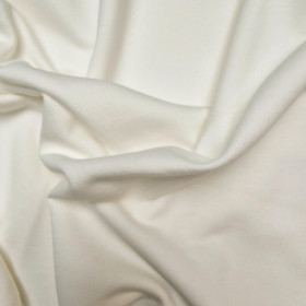 French terry TWILL 340g - ECRU (D-02) 