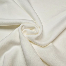 French terry TWILL 340g - ECRU (D-02) 