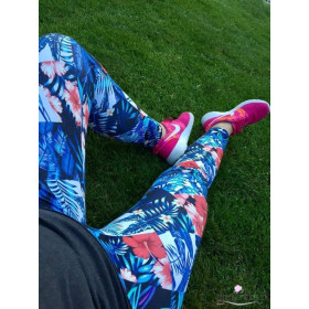 TROPICAL CHECK - Viscose jersey WE210