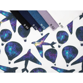 GALACTIC FLIGHTS - looped knit SP250