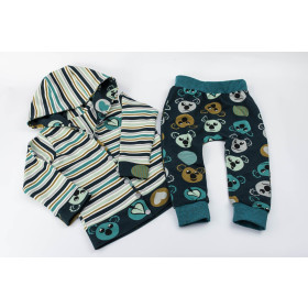 KOALA stripes - looped knit 