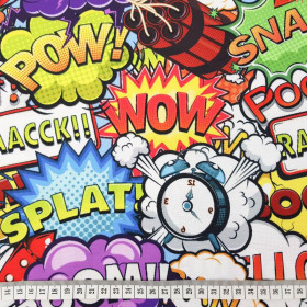 COMIC BOOK 2.0 - Waterproof woven fabric